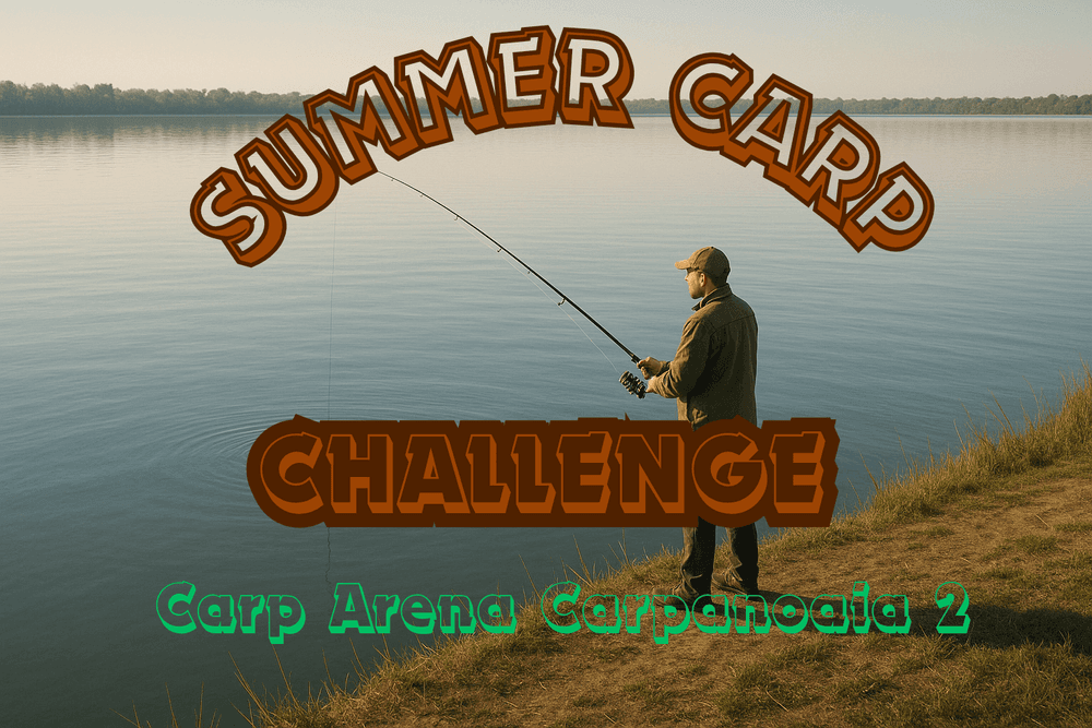 Afișul concursului SUMMER CARP CHALLENGE