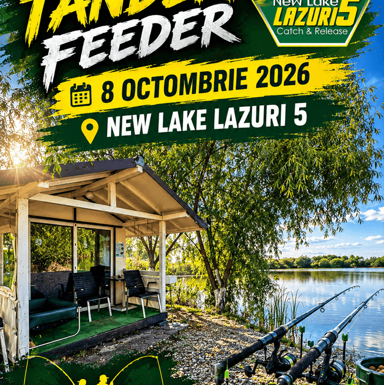 Afișul concursului Cupa Tandem Feeder 8 oct